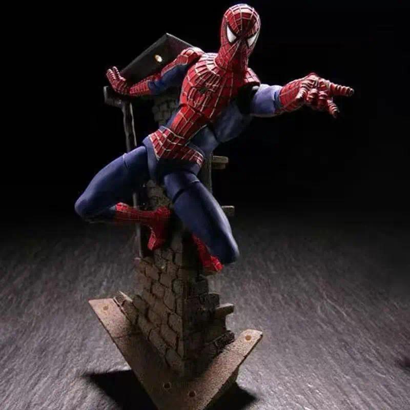 Marvel Series Figure Peter Parker Spider Man Yamaguchi Spider Man Figure Model Module