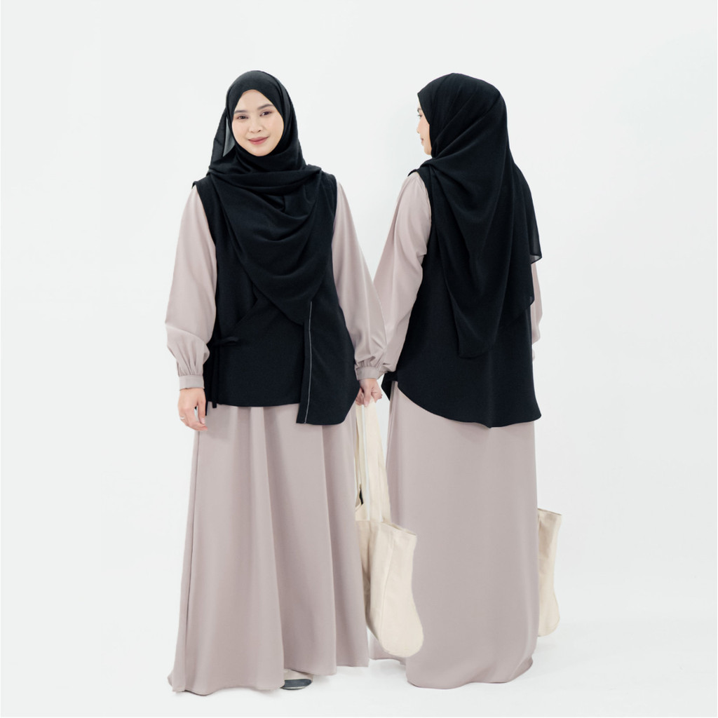 TERLARIS MININOS NAMI SET OUTER GAMIS MUSLIMAH SETELAN WANITA GAMIS SET OUTER