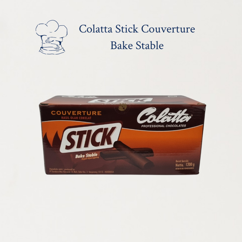 Sari Nature|| Colatta Stick Couverture - Cokelat Colata Bake Stable (Repack)
