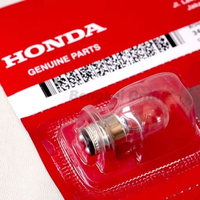 Bohlam Lampu Depan HONDA AHM Original 12V 25W H6 Untuk Motor Revo Blade Supra X 125 Fit lama Beat Va