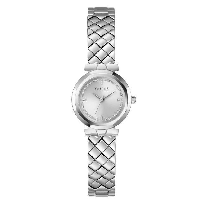 GUESS-MINI RUMOUR GUESS Ladies Silver Tone Analog Watch