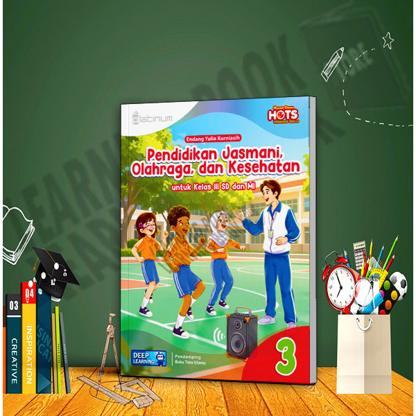 BUKU PLATINUM PJOK KELAS 3 SD/MI KURIKULUM MERDEKA DEEP LEARNING TIGA SERANGKAI TERBARU 2026