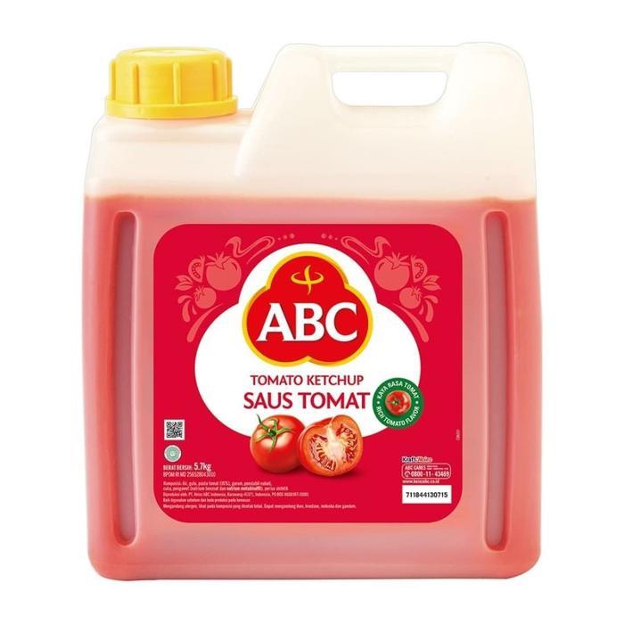 ABC Saos Tomat 5.7kg/ Saus Tomat ABC Jerigen