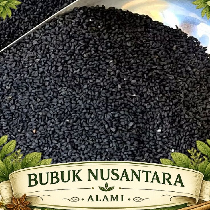 Biji Jintan Hitam Arab Asli 1kg - Habbatussauda Kualitas Bagus