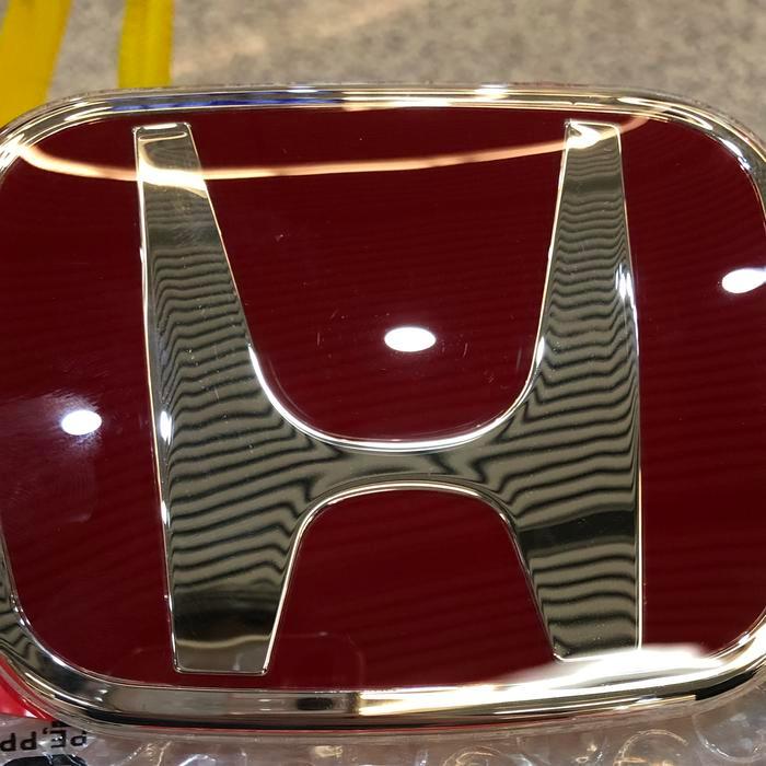 THE BEST Emblem Logo Honda untuk Jazz GE8 2008 - 2013 Depan Belakang Stir - RED, Depan
