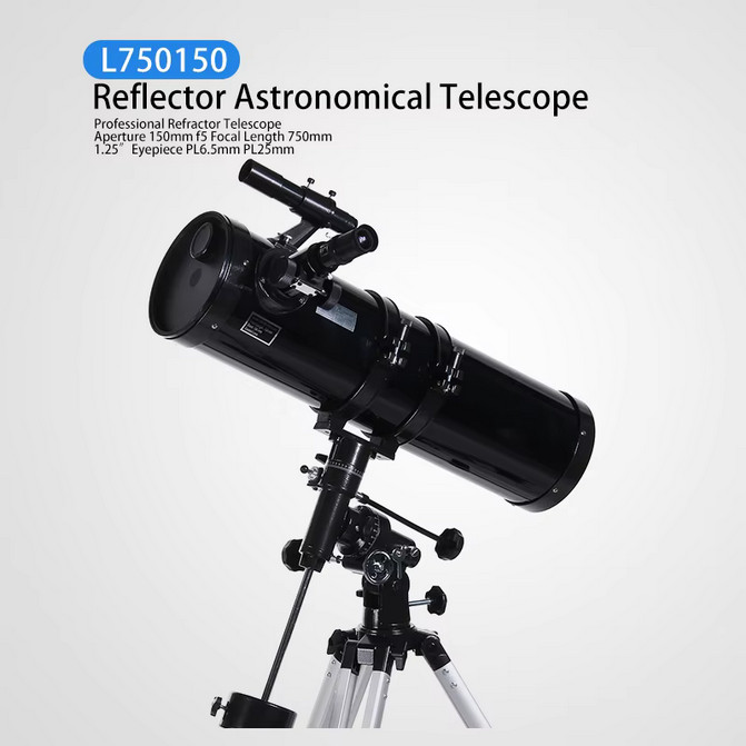 Teropong Eyebre Teropong Bintang Astronomical Telescope 800X 750/150mm - 750150