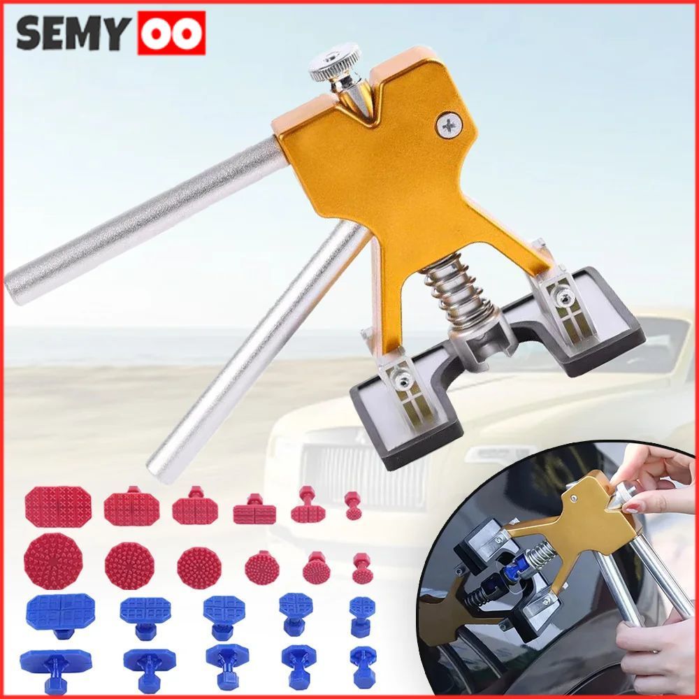 SEMYOO ALAT PENGHILANG PENYOK MOBIL PULLER DENT TA - Paintless Dent Repair Kit Dengan Lem Tarik Kuat