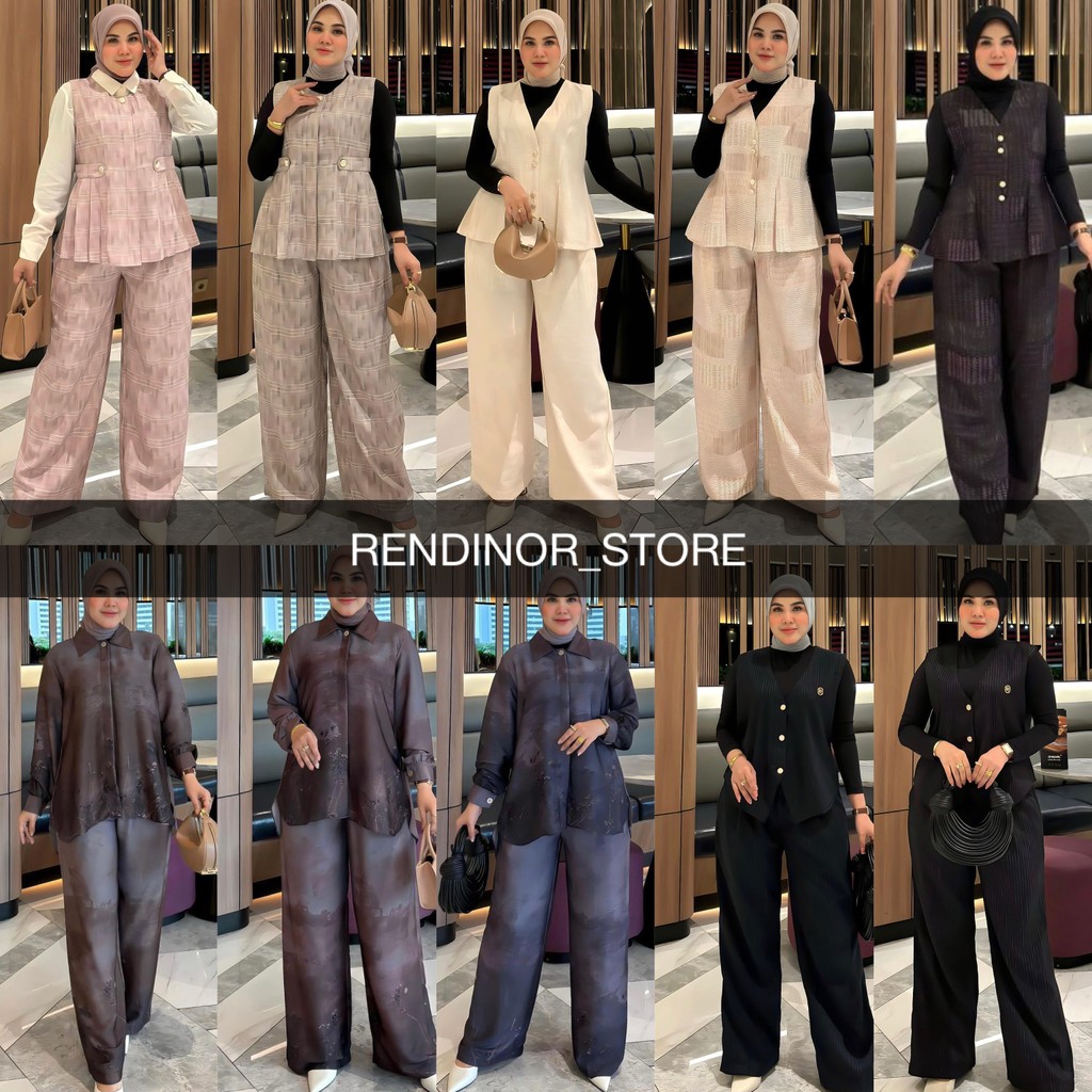 CUP IN BILQIS GYANA LEONA RAY CUP IN SET (ATASAN DAN CELANA) BY CUP IN REY