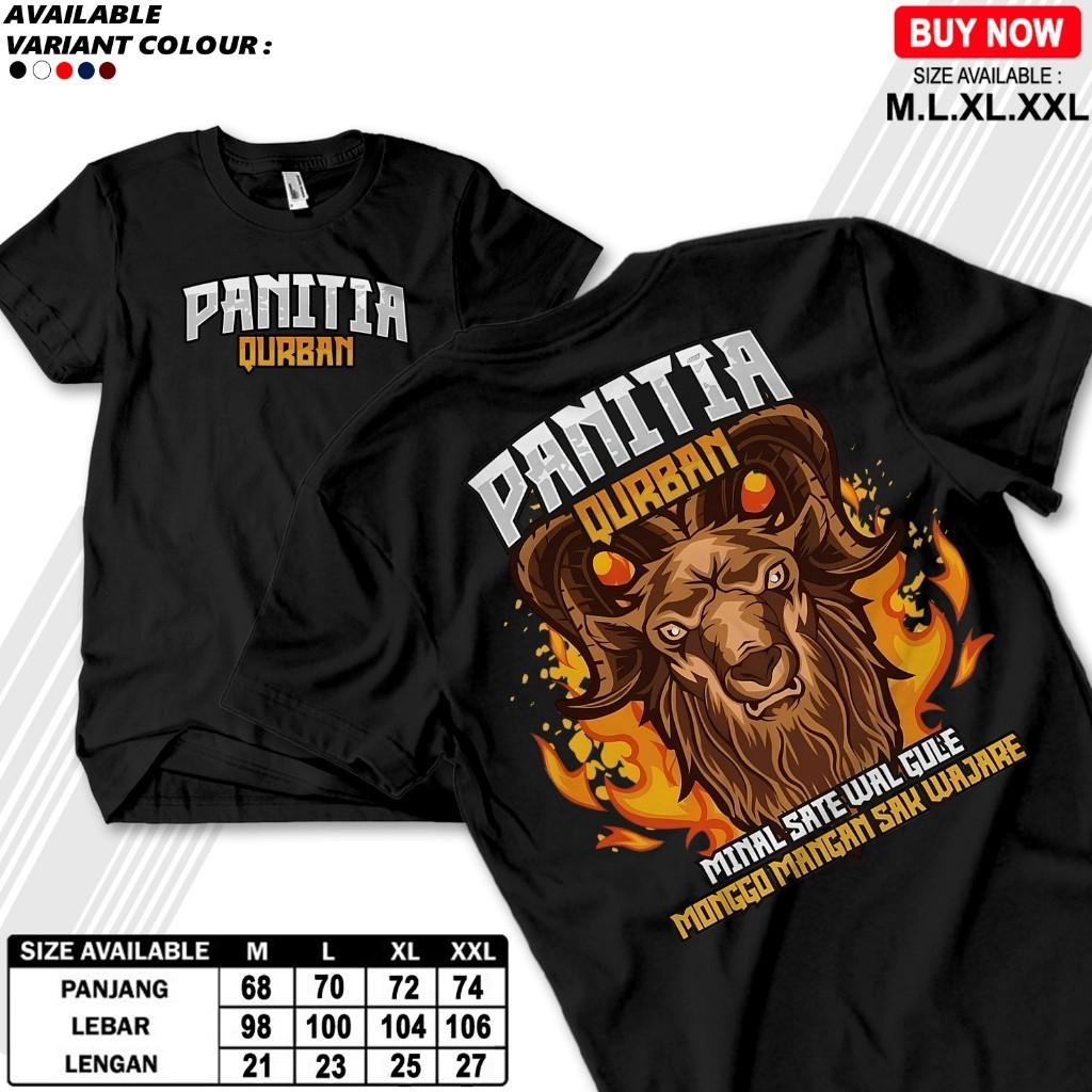 Kaos Panitia Qurban Pembunuh Bayaran Minal Sate Wal Gule Baju Spesialis Jagal Sapi Kambing Kurban S-