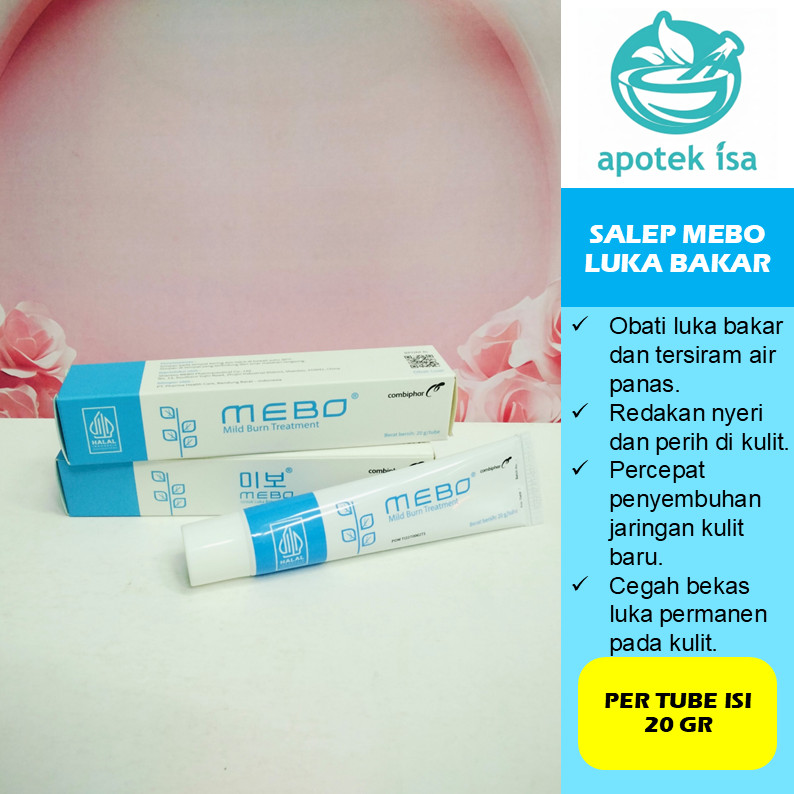 MEBO SALEP LUKA 20 GRAM SALEP HERBAL UNTUK MENGOBATI LUKA BAKAR DAN LUKA TERBUKA