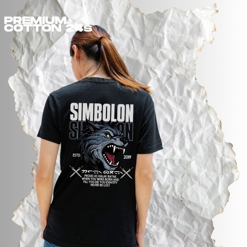 Kaos Batak Marga SIMBOLON Tshirt Cotton