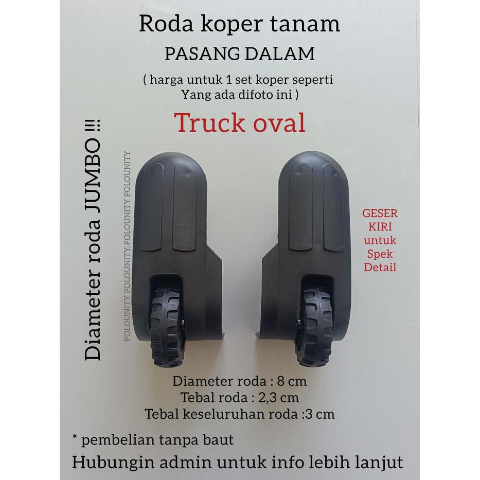 roda koper roda koper travelbag roda tas roda tas pakaian RODA TRUCK OVAL