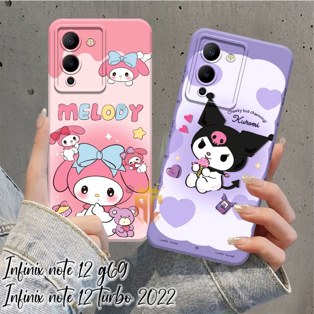 Case Infinix Note 12 G96 / Infinix Note 12 Turbo 2022 - Softcase Infinix Terbaru Kekinian - Motif Ka