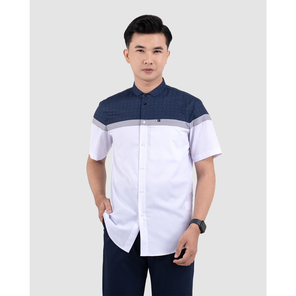 Fadkhera Archie Baju Kemeja Koko Modern Fadkhera
