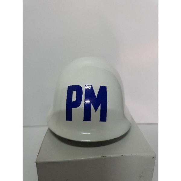 RJ Mandiri | helm PM miniatur kecil | helm miniatur PM TANPA PER | helm miniatur Pm tanpa per dashbo