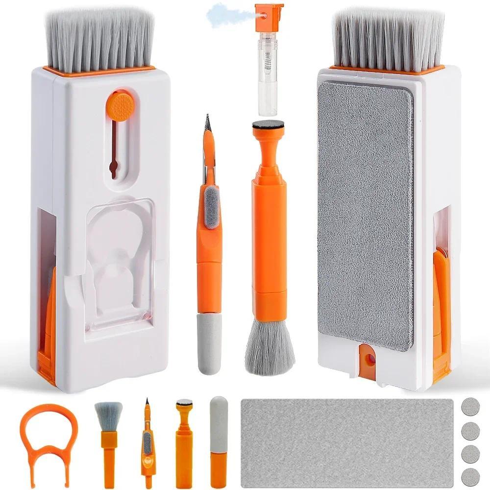 11-in-1 Computer Cleaning Kit Bluetooth Earphone Cleaner Pen Keyborad Camera Brush Sim Card Ejector 