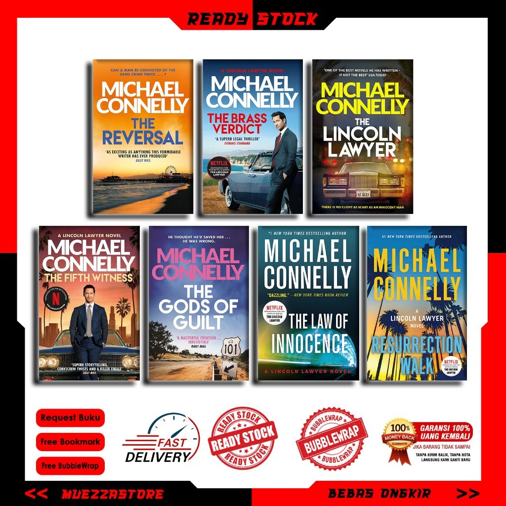 Lincoln Lawyer (7 book series) by Michael Connelly
