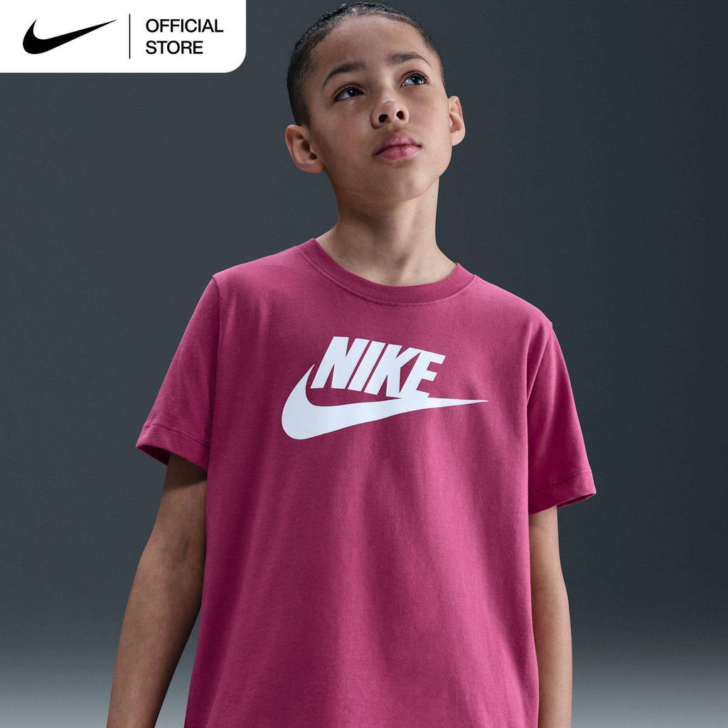 Nike Older Kids' Sportswear T-Shirt - Sweet Beet [FZ5178-634]