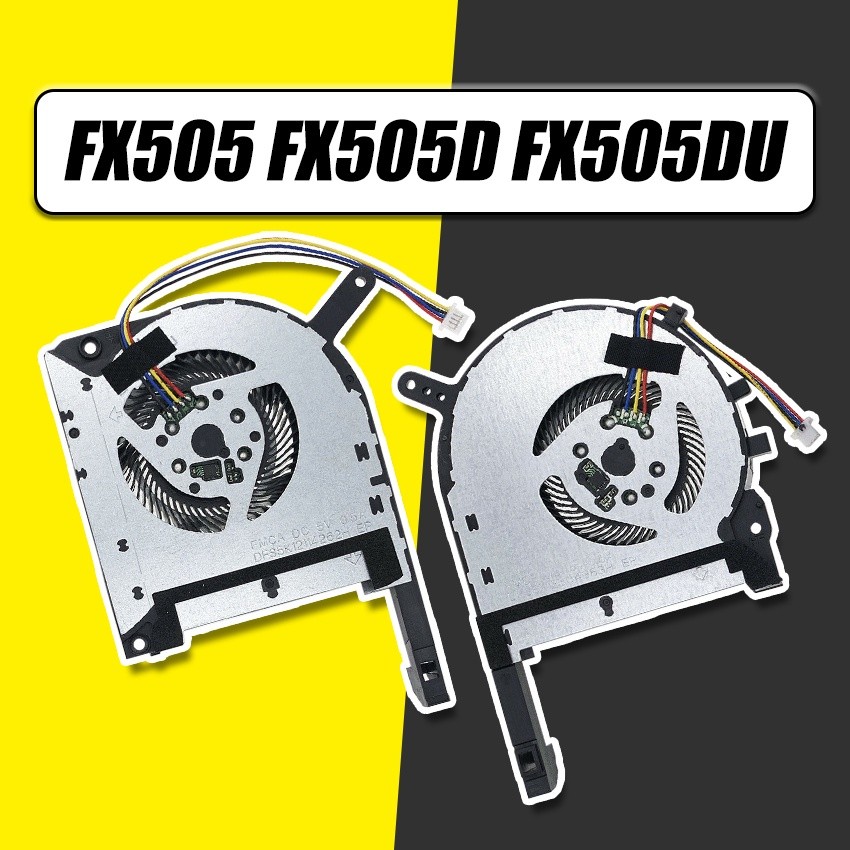 Fan Kipas Laptop ASUS CPU GPU Pengganti Cooling Fan Laptop Untuk Laptop Strix Tuf Laptop Asus FX505 