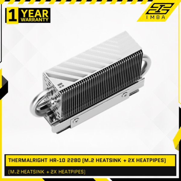 THERMALRIGHT HR-10 2280 (M.2 HEATSINK + 2X HEATPIPES) SILVER