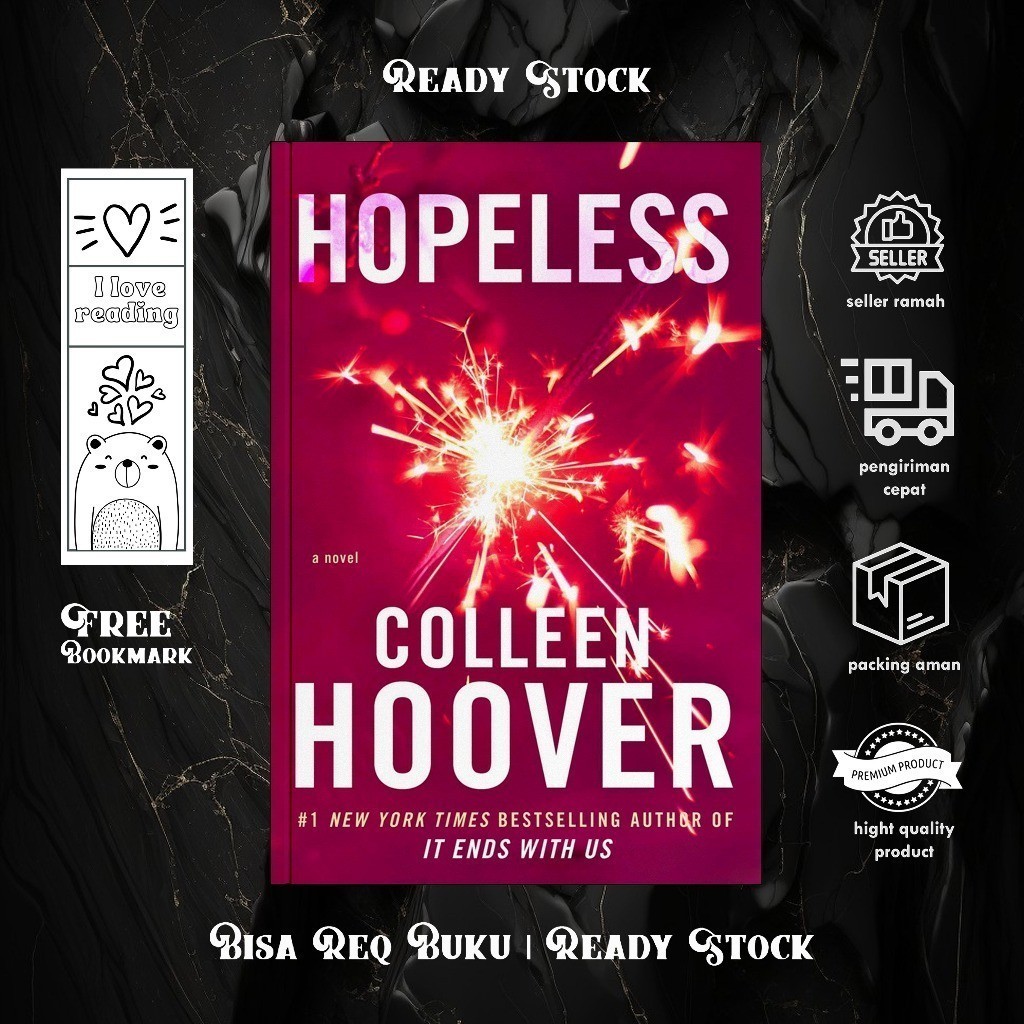 Hopeless (Hopeless, #1) by Colleen Hoover (English/Indonesia)