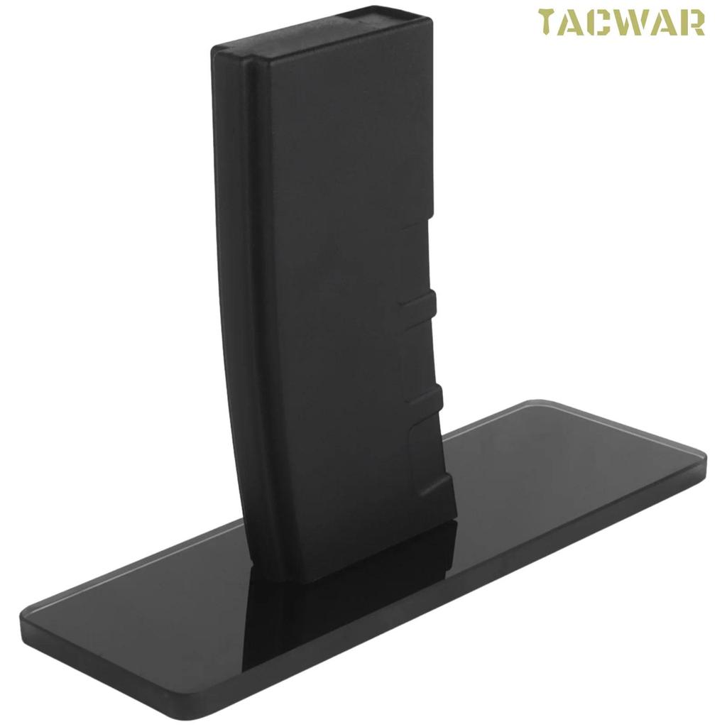 splay Stand AR 15 Style for M4 and AR15 (AEG) ABS Decorative Magazine Glass Base Rifle Stand for   A