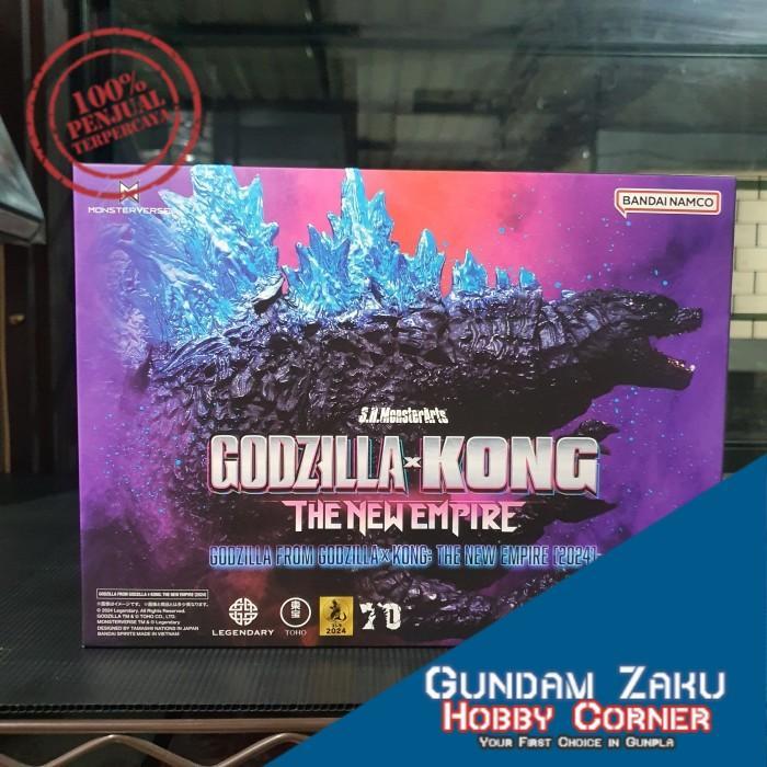 S H MONSTERARTS GODZILLA X KONG THE NEW EMPIRE GODZILLA 2024 BANDAI