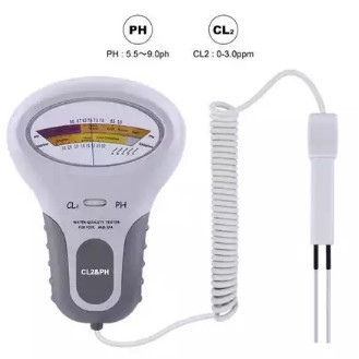 ph chlorine tester Meter Portable PH Tester CL2 Meter Air Kolam Renang