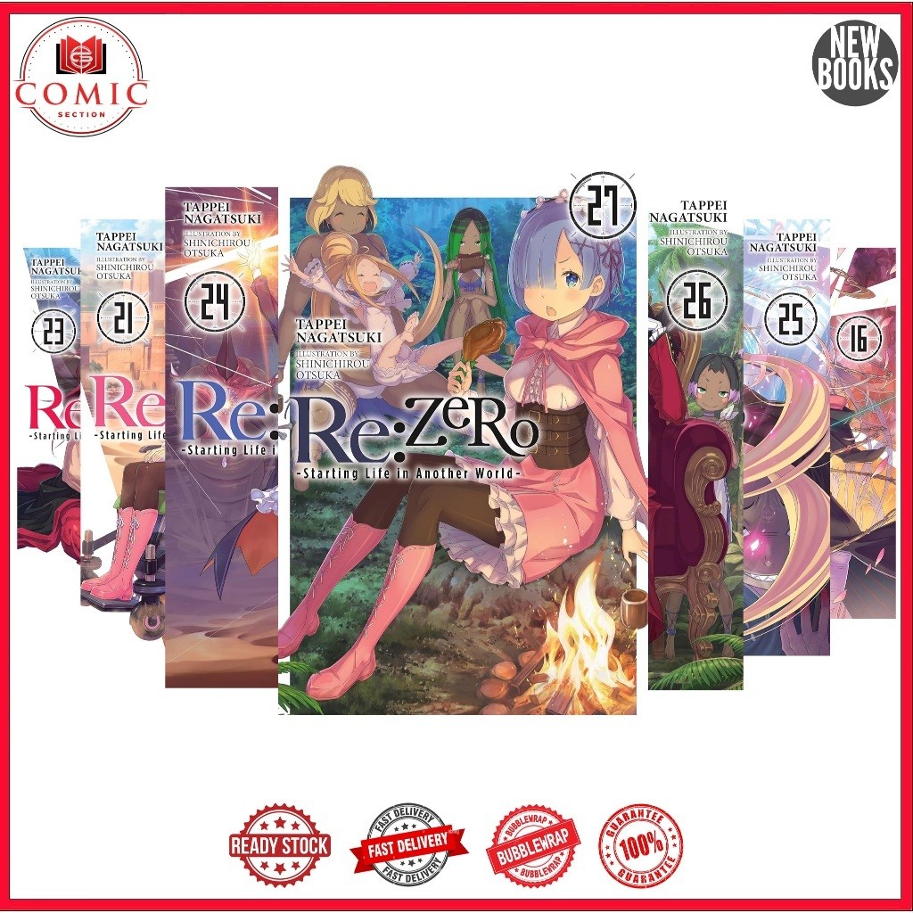 Re:ZERO Starting Life in Another World, LIGHT NOVEL (28 book)