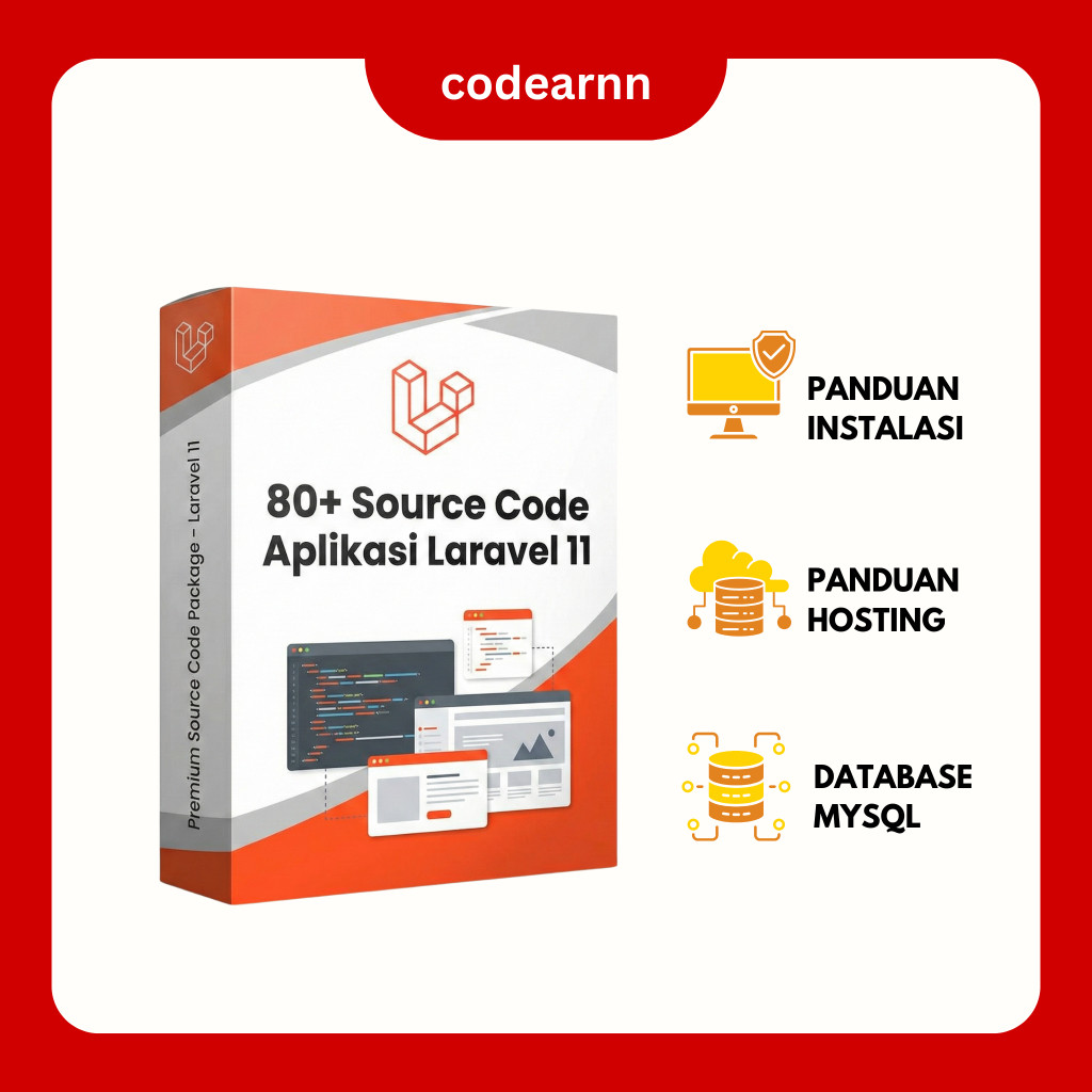 Source Code Laravel 11 - 80++ Source Code Aplikasi Laravel 11