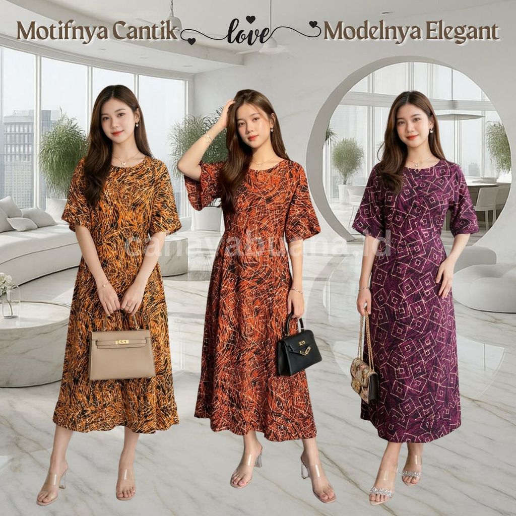 Daster Jiddah Anisa T4 / Daster Wanita Fashion##