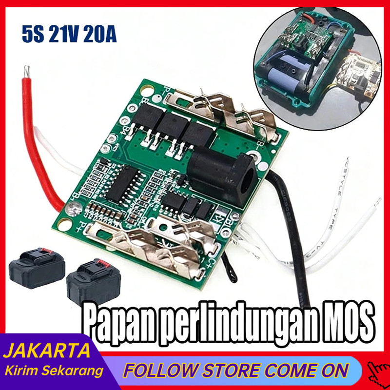 cod BMS 5S Modul MOS Baterai Modul BMS 5s Untuk JLD Bms Pengganti Untuk Baterai Jld Tools