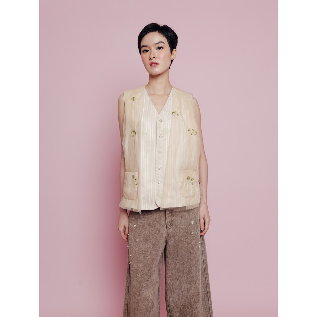 ARRAY ID - TULLORA VEST (ARRAY DELICATE LUXURY)