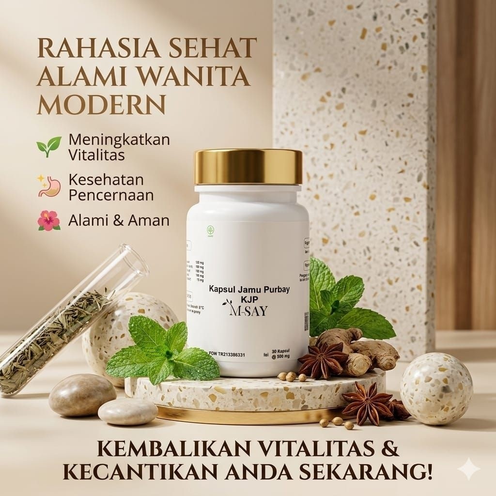 KJP Kapsul Jamu Parbay Kualitas 1 Original 100% Kemasan Premium BPOM