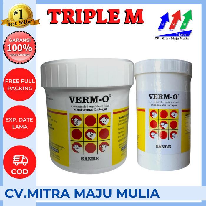 Ready VERM O 1 BOX isi 12 bolus & 42 bolus SANBE - OBAT HEWAN TERNAK - 12Bolus
