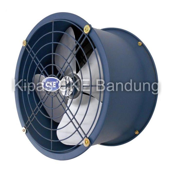 Fan Drum Standard CKE 12 inch 220v DFS-D12/1-YL Blower Tabung Pabrik