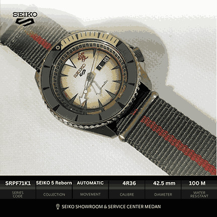 Seiko Showroom Medan - Seiko 5 Sports Reborn SRPF71K1 Limited Edition
