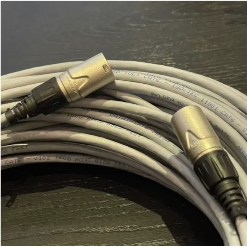 Kabel Lan 50 Meter Mixer Midas Cat 6 Belden Neutrik RJ45  Behringer X32 M32 M32R Digital Snake Box D
