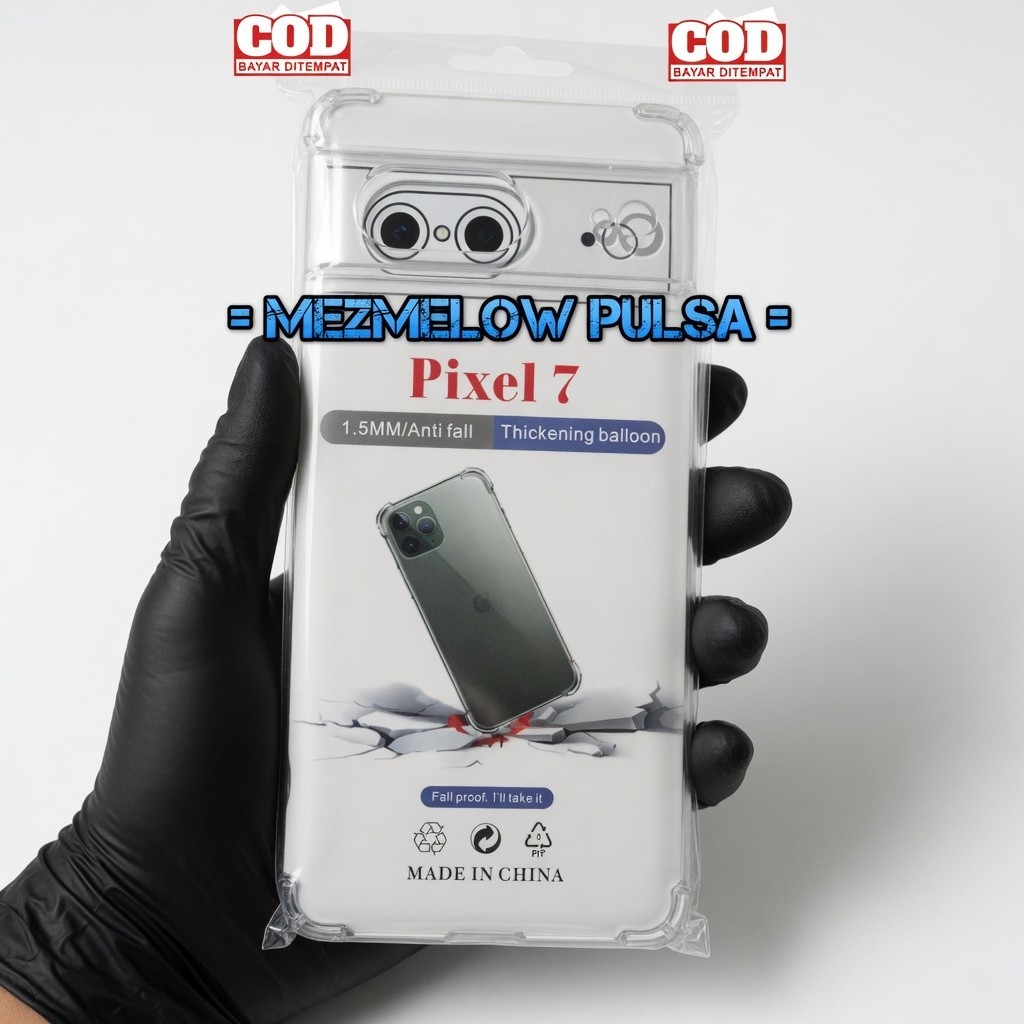 Caseng / Case Softcase Silikon Transparant Casing GOOGLE PIXEL 7 BIASA