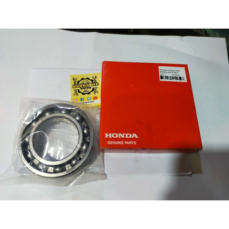 lahar bearing kruk as kiri beat scoopy 6007 asli 91002kvy901