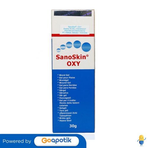 Sanoskin Oxy Gel Isi 30 Gram Tube