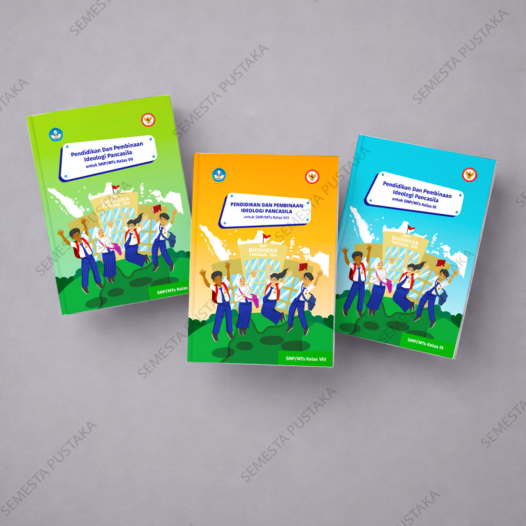 Buku Pendidikan dan Pembinaan Ideologi Pancasila Kelas 7–9 SMP Kurikulum Merdeka
