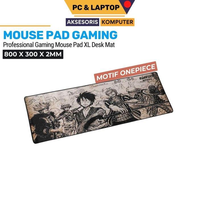 Mousepad Gaming XL Jumbo Desk Mat One Piece Kain Mouse Pad Pad Pad Pad Pad Back Anti Slip untuk Sens