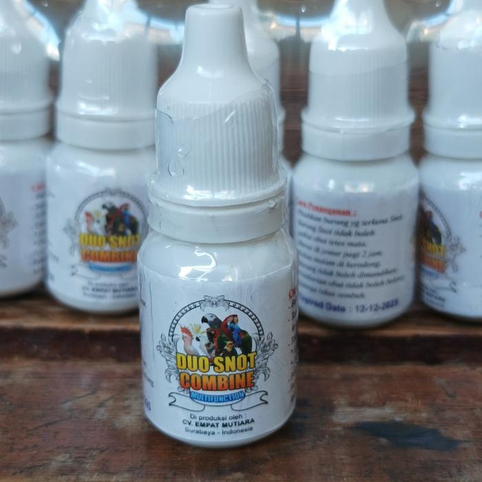 DUO SNOT COMBINE OBAT SNOT PATEK DLL UNTUK SEMUA JENIS BURUNG