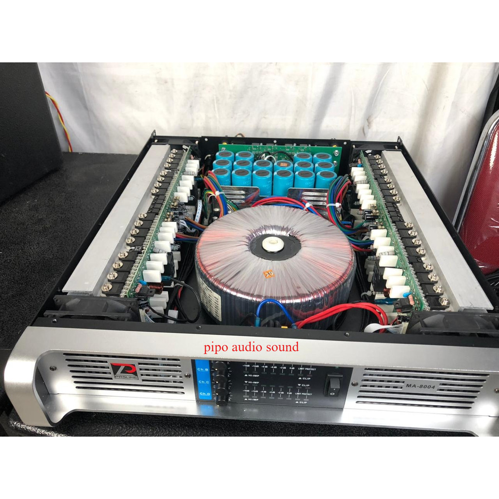 POWER AMPLIFIER PASLINE MA 8004 / MA-8004 / MA8004 PASLINE