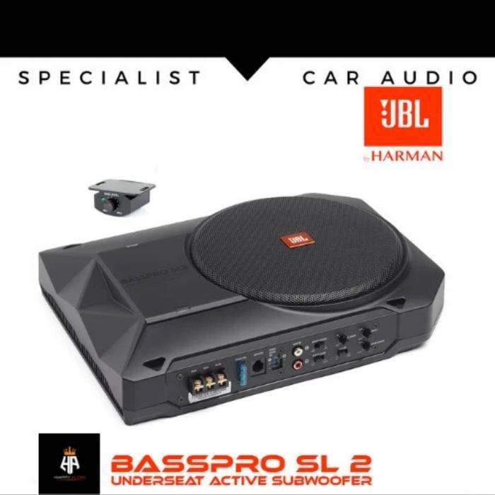 subwofer kolong aktif jbl basspro  sl 2 original jbl 8' aktif