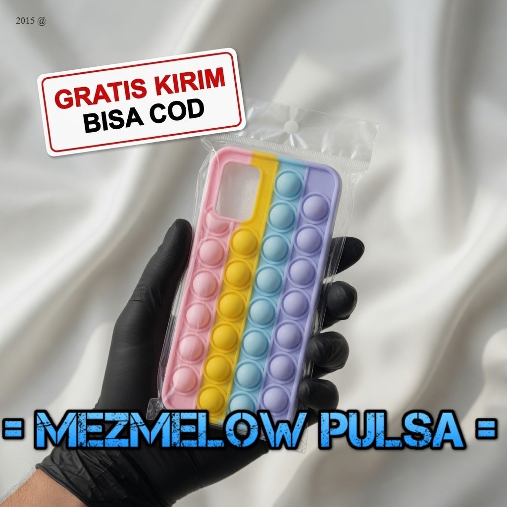 Case Lembut POP IT Rainbow Silicone Caseng OPPO RENO 4 4G / RENO 4 BIASA