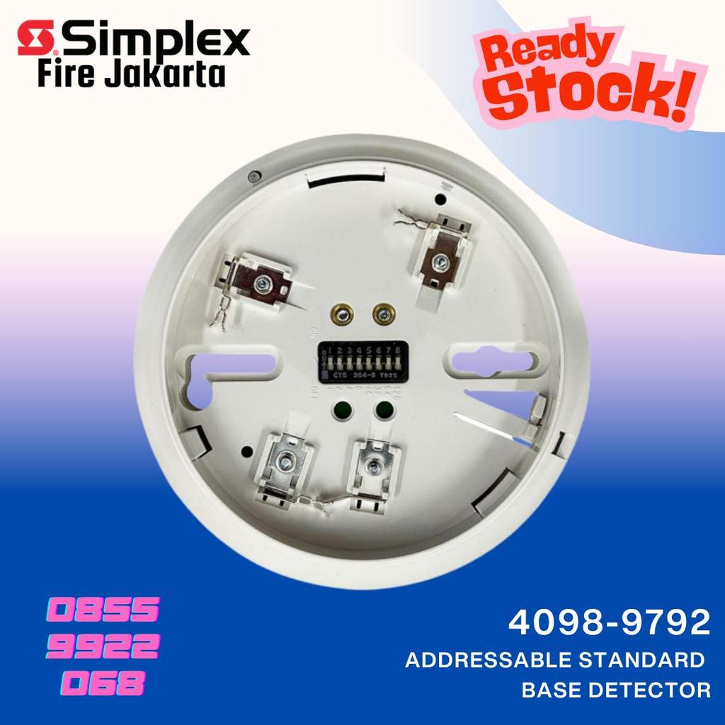 Simplex 4098-9792 Addressable Standar Base Detector