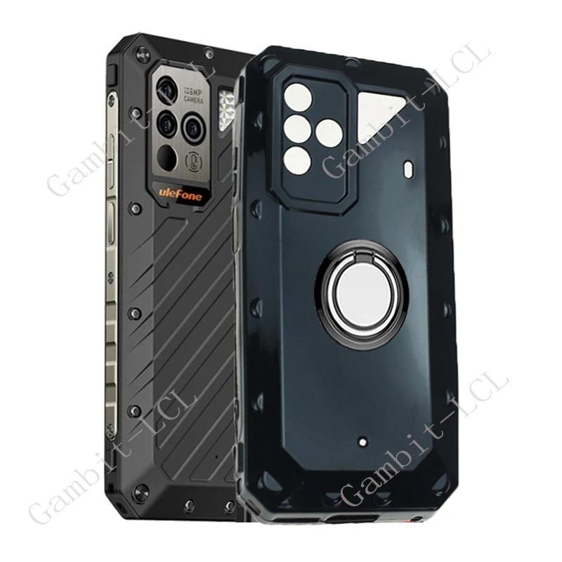 For Ulefone Power Armor 18 18T Ultra Armor 19T 19 Armor19 Back Ring Holder Bracket Phone Case Soft T
