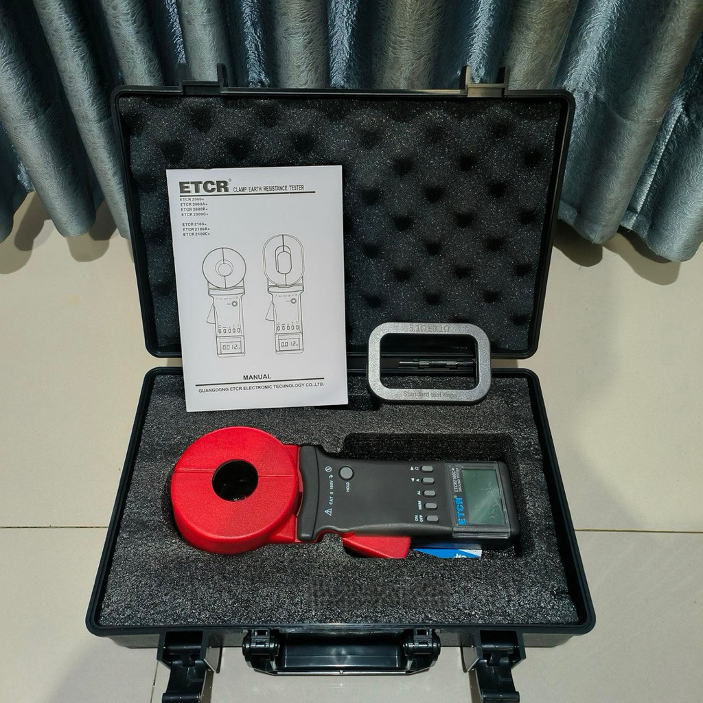 ETCR2100C+ Clamp earth resistance tester Digital Clamp Grounding tester meter ETCR 2100C+ Original